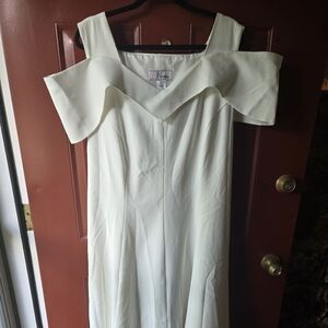 Aurora Style White A-Line Dress